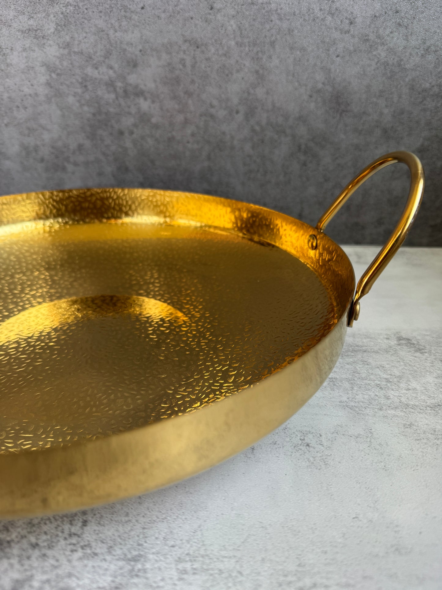 Gold Wok- NEW LOOK! 13.5”