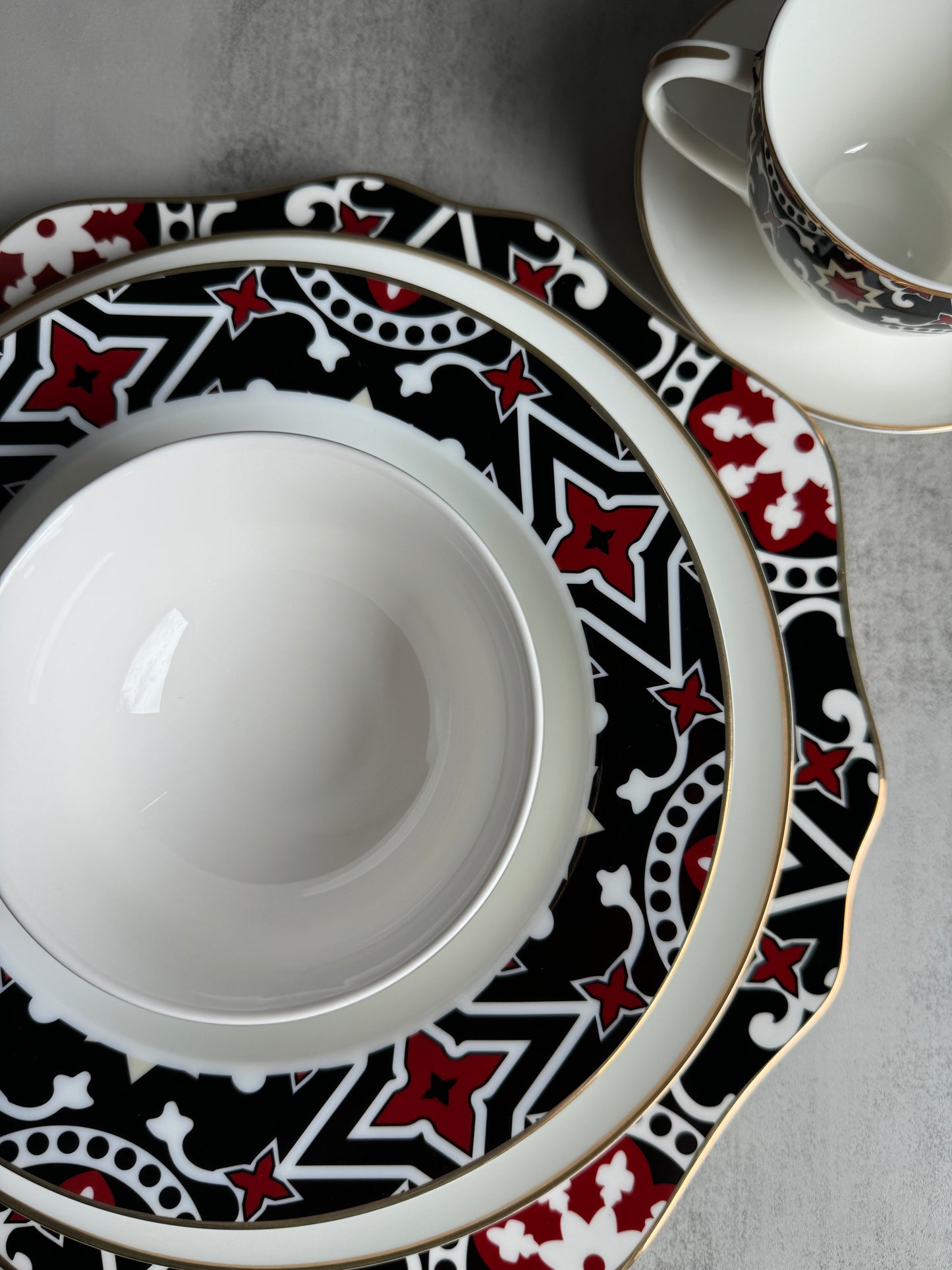 Ajrak Dinnerware Set