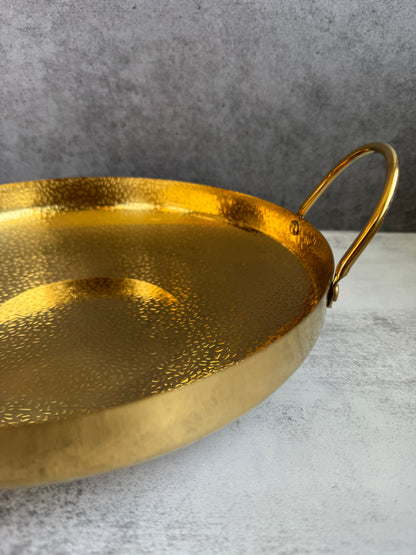 Gold Wok- NEW LOOK! 13.5”