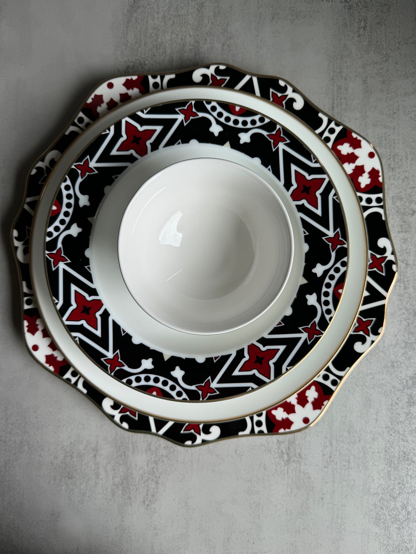 Ajrak Dinnerware Set