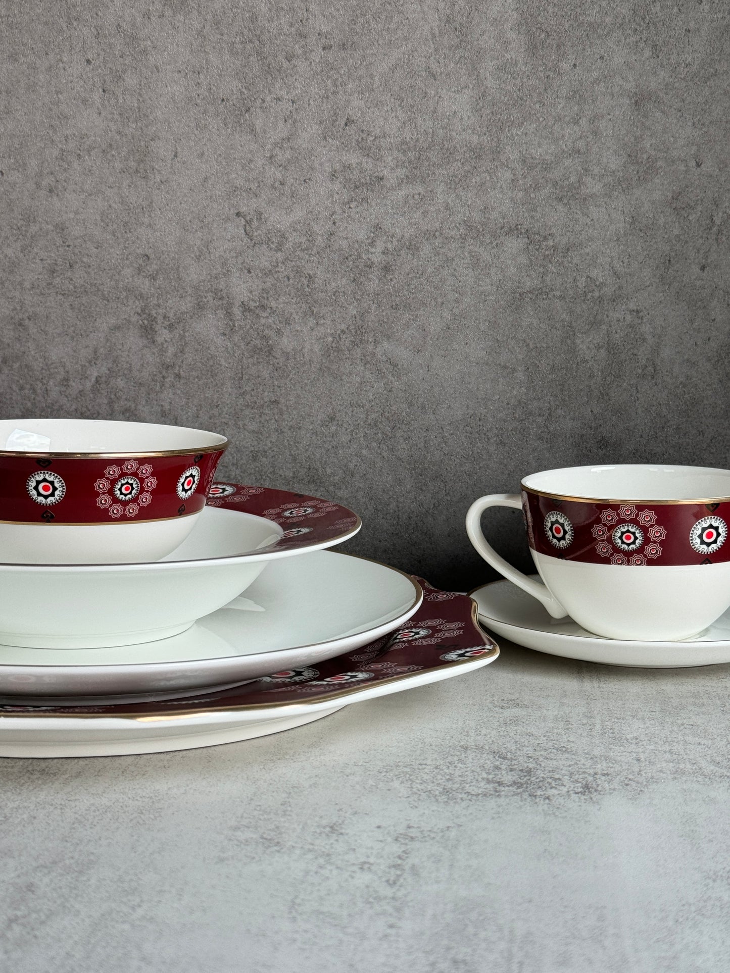 Ajrak Dinnerware Set