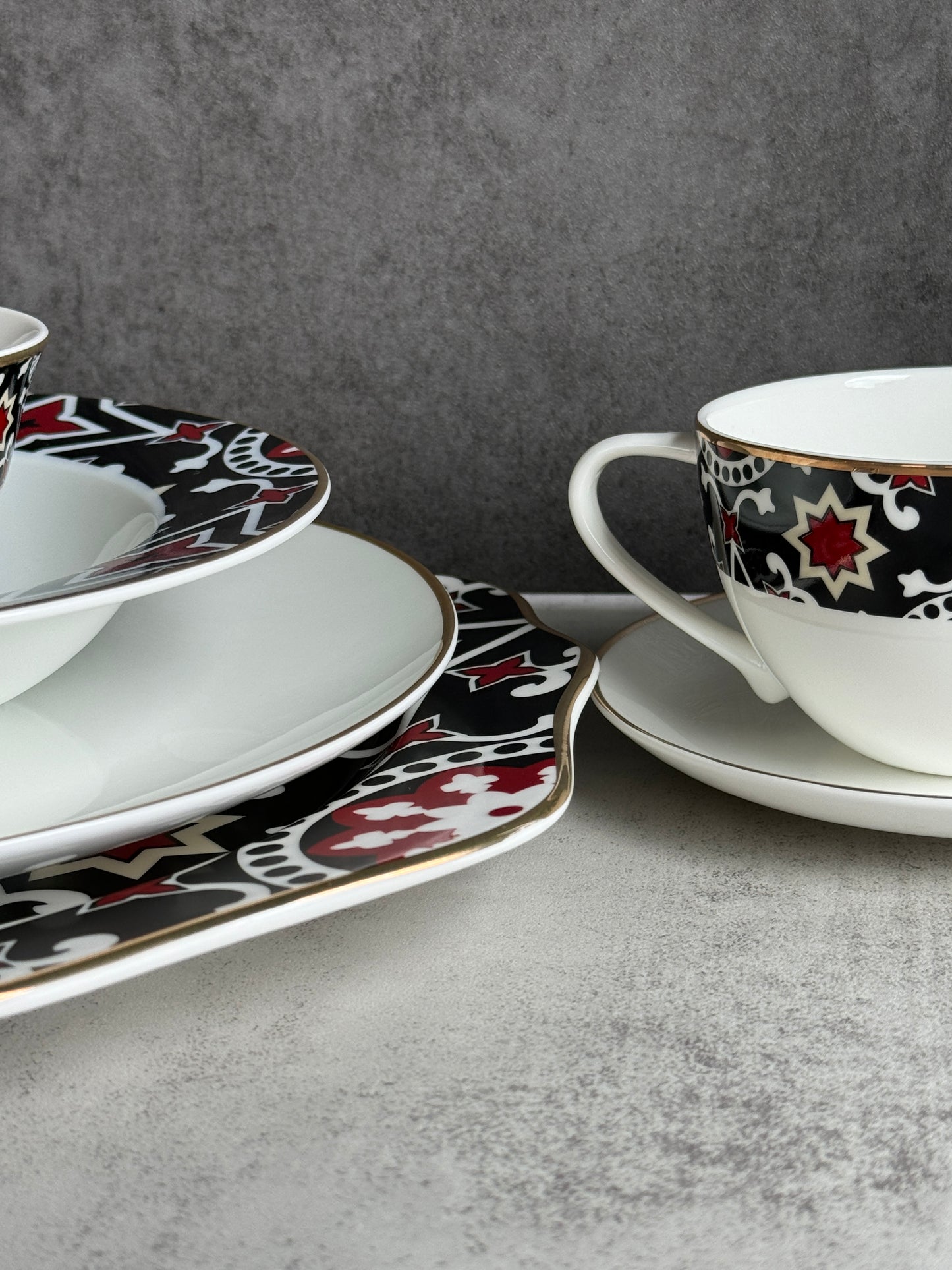 Ajrak Dinnerware Set