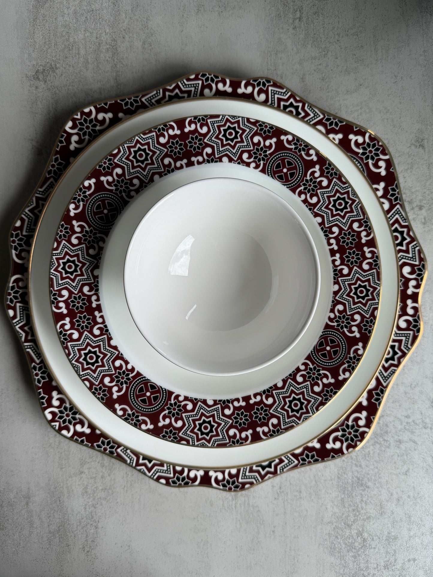 Ajrak Dinnerware Set