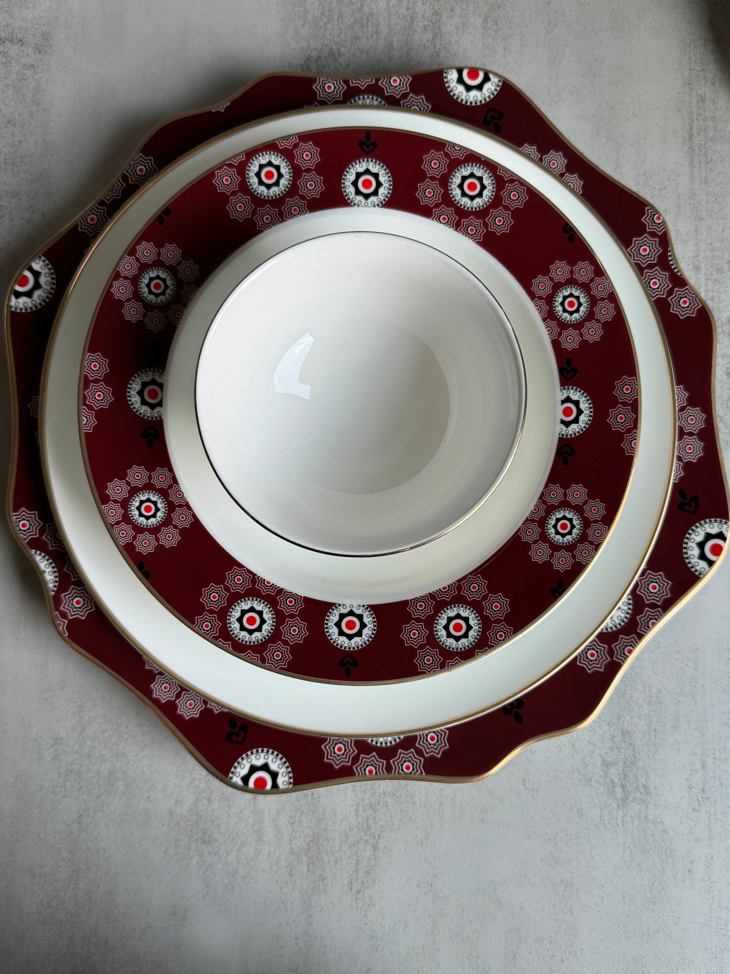 Ajrak Dinnerware Set