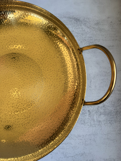 Gold Wok- NEW LOOK! 13.5”
