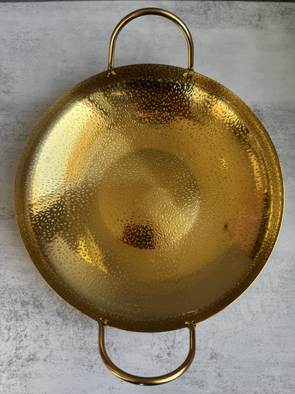 Gold Wok- NEW LOOK! 13.5”